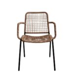 BOAVISTA ΚΑΡΕΚΛΑ ΦΥΣΙΚΟ ΣΚΟΥΡΟ 56x60x81 22-0083 - Image 4