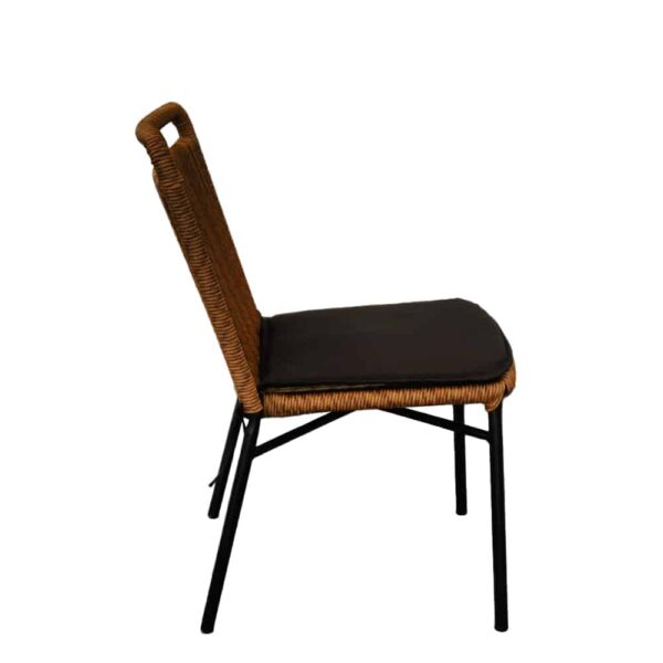 HANG ΚΑΡΕΚΛΑ ΦΥΣΙΚΟ ΣΚΟΥΡΟ 48x61x83 22-0084 - Image 3