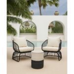 MISA ΠΟΛΥΘΡΟΝΑ ΜΑΥΡΟ 78x85x75 22-0158 - Image 2