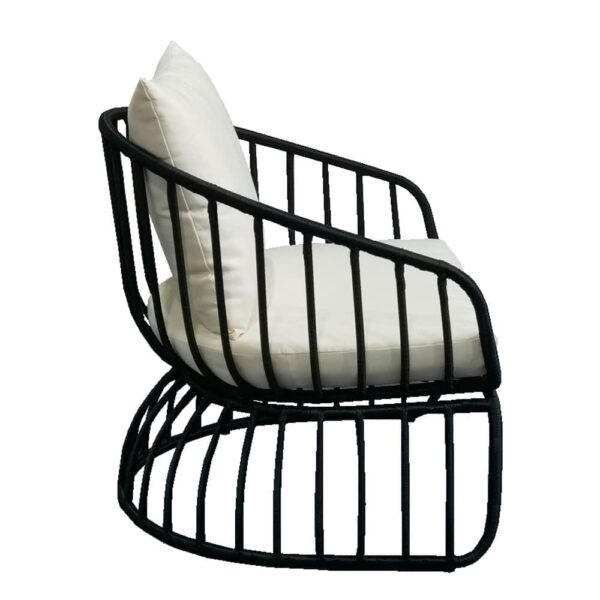 MISA ΠΟΛΥΘΡΟΝΑ ΜΑΥΡΟ 78x85x75 22-0158 - Image 4