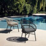 LUNA ΚΑΡΕΚΛΑ CREAM ΜΑΥΡΟ 58x65x78 22-0193 - Image 2