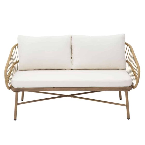 CAVE ΣΑΛΟΝΙ SET 1+2+1 ΦΥΣΙΚΟ 22-0201 - Image 5