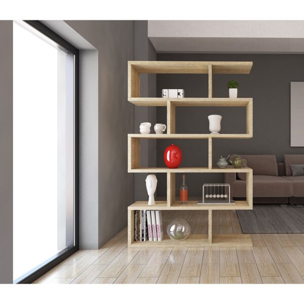 SYSTEM ΒΙΒΛΙΟΘΗΚΗ SONOMA 120x29x179 24-0365 - Image 2