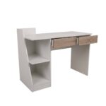 TRIGOT 2 ΓΡΑΦΕΙΟ ΒΙΒΛΙΟΘΗΚΗ SONOMA ΛΕΥΚΟ 110x50x85 24-0552 - Image 4