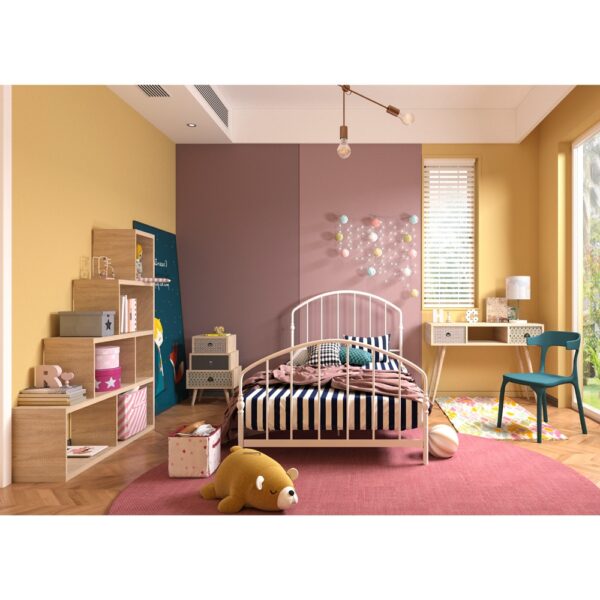 MUSTARD ΓΡΑΦΕΙΟ 2ΣΥΡΤΑΡΙΑ SONOMA ΜΕ PATTERN 100x50x78 24-0580 - Image 2