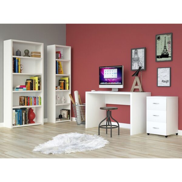 ERGO ΓΡΑΦΕΙΟ ΛΕΥΚΟ 100x59x75 24-0650 - Image 2