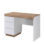 CASA ΓΡΑΦΕΙΟ 3ΣΥΡΤΑΡΙΑ ΛΕΥΚΟ ΦΥΣΙΚΟ 110x50x76 24-0723