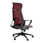 OPRA ΚΑΡΕΚΛΑ ΓΡΑΦΕΙΟΥ BORDEAUX ΓΚΡΙ 59x61x130 25-0614 - Image 2