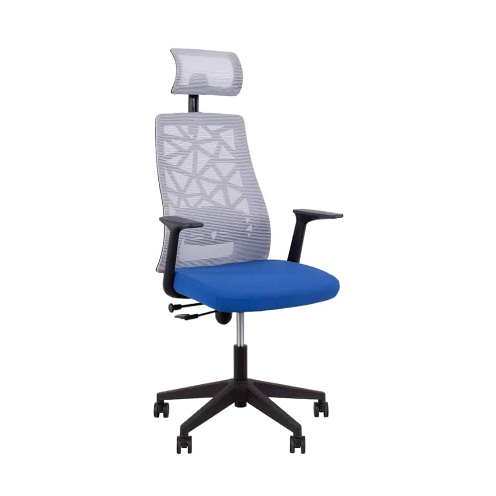 25-0616-qSj0h-first-_1 VITRIO ΚΑΡΕΚΛΑ ΓΡΑΦΕΙΟΥ ΓΚΡΙ ΜΠΛΕ 63x59x127 25-0616 - Image 1