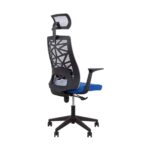 VITRIO ΚΑΡΕΚΛΑ ΓΡΑΦΕΙΟΥ ΓΚΡΙ ΜΠΛΕ 63x59x127 25-0616 - Image 4