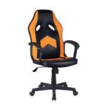 GOAL ΚΑΡΕΚΛΑ ΓΡΑΦΕΙΟΥ ΜΑΥΡΟ ΠΟΡΤΟΚΑΛΙ 56x62x113 25-0640