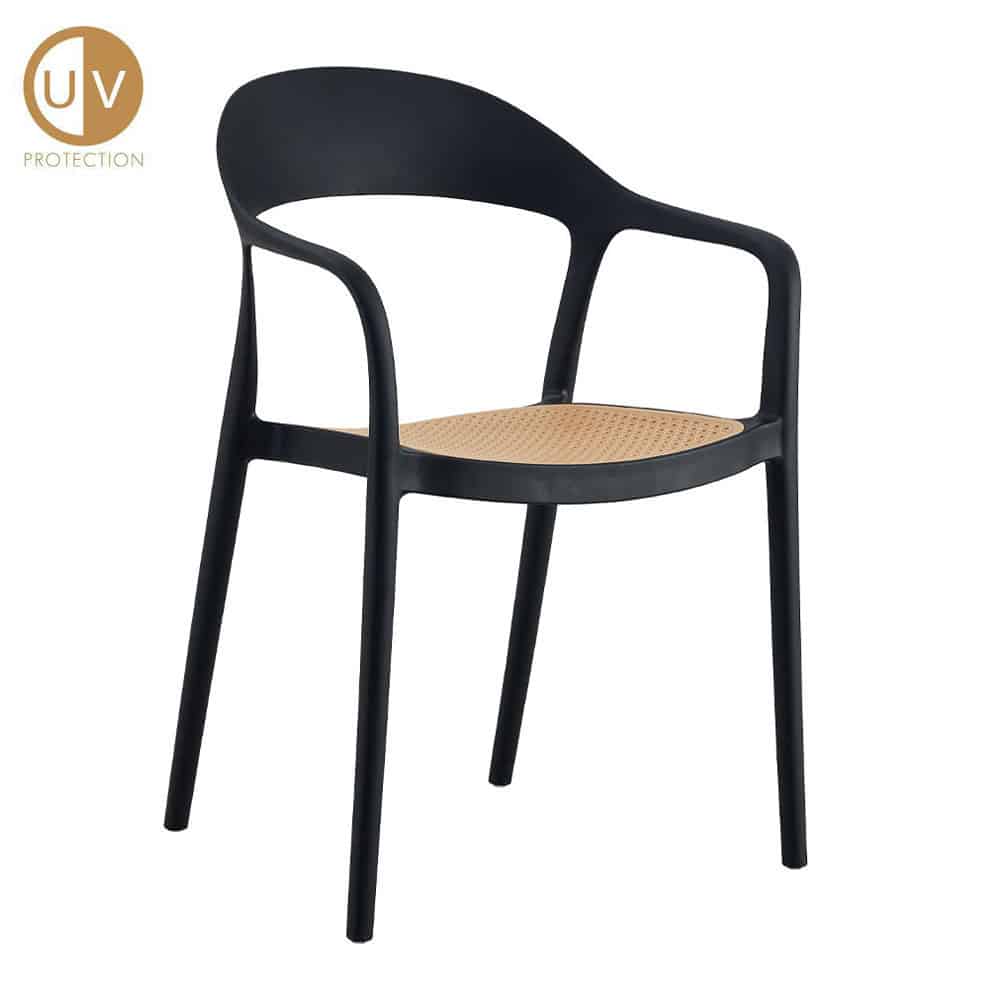 27-0235-TX6fW-first-_1 BISTROT ΚΑΡΕΚΛΑ ΜΑΥΡΟ ΦΥΣΙΚΟ 57x53x81.5 27-0235 - Image 1