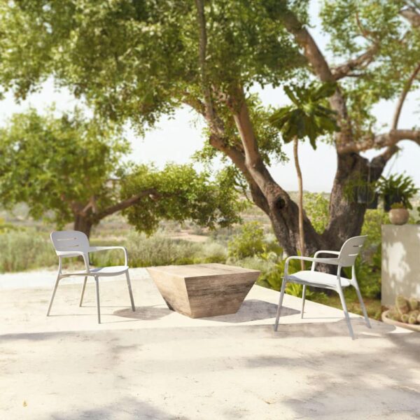 ZURICH ΠΟΛΥΘΡΟΝΑ ΛΕΥΚΟ 65x65x76 27-0251 - Image 2