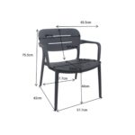 ZURICH ΠΟΛΥΘΡΟΝΑ ΛΕΥΚΟ 65x65x76 27-0251 - Image 3