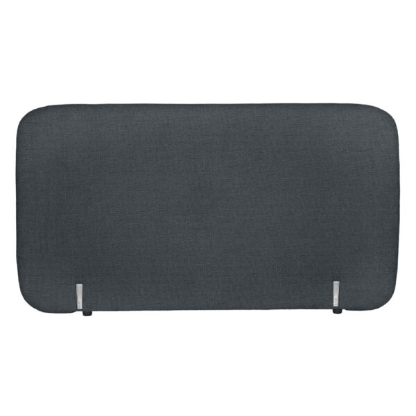 OVAL ΚΡΕΒΑΤΙ ΧΩΡΙΣ ΑΠΟΘΗΚ. ΧΩΡΟ (ΓΙΑ ΣΤΡΩΜΑ 160x200cm) ΑΝΘΡΑΚΙ 221x209x122 40-0017 - Image 5