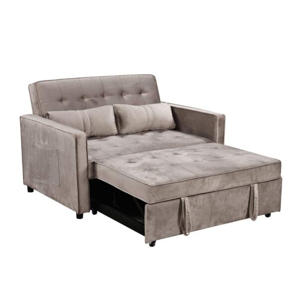 SOLUTION ΚΑΝΑΠΕΣ ΚΡΕΒΑΤΙ 2ΘΕΣΙΟΣ MUSHROOM 133x94x87 70-0343 - Image 3