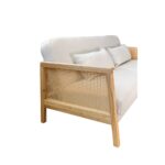 AMMOS ΚΑΝΑΠΕΣ ΚΡΕΒΑΤΙ 3ΘΕΣΙΟΣ OFF WHITE 196x82x81 70-0360 - Image 3