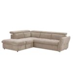 MONSERAT ΚΑΝΑΠΕΣ ΚΡΕΒΑΤΙ ΓΩΝΙΑ ΑΡΙΣΤΕΡΗ TAUPE 254x224x90 70-0395 - Image 3