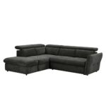 MONSERAT ΚΑΝΑΠΕΣ ΚΡΕΒΑΤΙ ΓΩΝΙΑ ΑΡΙΣΤΕΡΗ ΑΝΘΡΑΚΙ 254x224x90 70-0397 - Image 3