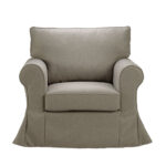 ASHLEY ΠΟΛΥΘΡΟΝΑ ΜΕ ΑΠΟΣΥΡΟΜΕΝΟ ΚΑΛΥΜΜΑ ΚΑΦΕ ΑΝΟΙΧΤΟ TWIST 03 97x85x95 71-0018 - Image 2