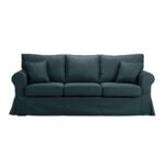 ASHLEY ΚΑΝΑΠΕΣ 3ΘΕΣΙΟΣ ΜΕ ΑΠΟΣΥΡΟΜΕΝΟ ΜΠΛΕ TWIST 13 215x85x95 71-0049 - Image 2