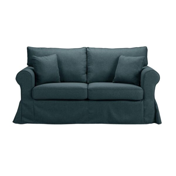 ASHLEY ΚΑΝΑΠΕΣ 2ΘΕΣΙΟΣ ΜΕ ΑΠΟΣΥΡΟΜΕΝΟ ΜΠΛΕ TWIST 13 173x85x95 71-0051 - Image 2