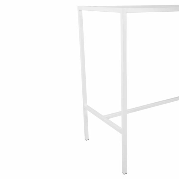 ΒΑΣΗ ΜΠΑΡ ΜΕΤΑΛΛΙΚΗ ΛΕΥΚΗ ΜΑΤ TS925 ΣΧΕΔΙΟ Π ΓΙΑ 138Χ57,5Χ103 ΕΠΙΦΑΝΕΙΑ - Image 4