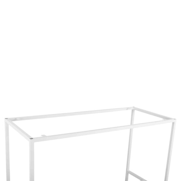 ΒΑΣΗ ΜΠΑΡ ΜΕΤΑΛΛΙΚΗ ΛΕΥΚΗ ΜΑΤ TS925 ΣΧΕΔΙΟ Π ΓΙΑ 138Χ57,5Χ103 ΕΠΙΦΑΝΕΙΑ - Image 6