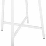 ΒΑΣΗ ΜΠΑΡ ΤΕΣΣΕΡΑ ΠΟΔΙΑ TS952 ΛΕΥΚΗ 48.5x47.5x104 cm. - Image 5