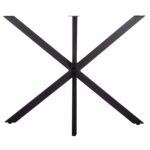 ΒΑΣΗ ΤΡΑΠΕΖΙΟΥ ΜΑΥΡΗ ΜΕΤΑΛΛΙΚΗ ΧΙΑΣΤΙ HM6255 ΓΙΑ ΕΠΙΦΑΝΕΙΑ 120Χ80εκ - Image 3