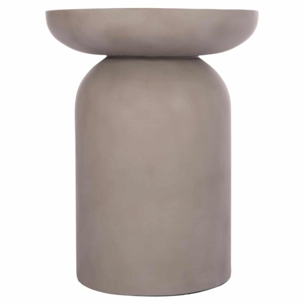 ΒΟΗΘΗΤΙΚΟ ΤΡΑΠΕΖΙ ANNA HM18160.03 FIBER CEMENT ΣΕ ΓΚΡΙ--Φ60x76Υεκ. - Image 3