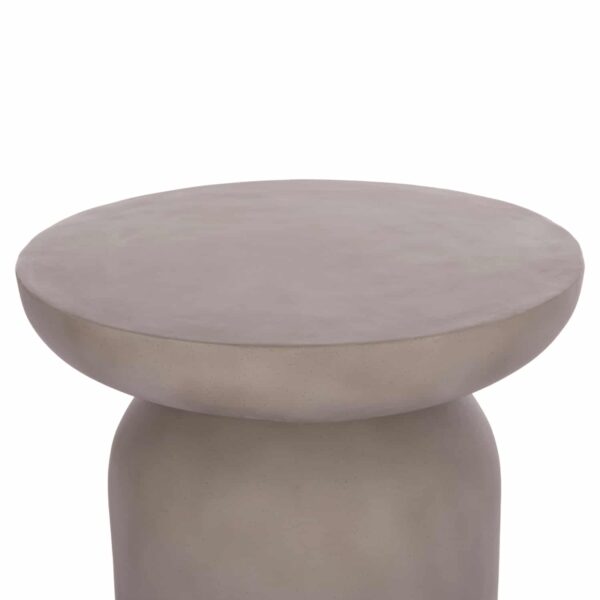 ΒΟΗΘΗΤΙΚΟ ΤΡΑΠΕΖΙ ANNA HM18160.03 FIBER CEMENT ΣΕ ΓΚΡΙ--Φ60x76Υεκ. - Image 4