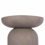 ΒΟΗΘΗΤΙΚΟ ΤΡΑΠΕΖΙ ANNA HM18160.03 FIBER CEMENT ΣΕ ΓΚΡΙ--Φ60x76Υεκ. - Image 6