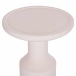 ΒΟΗΘΗΤΙΚΟ ΤΡΑΠΕΖΙ TRED(T) HM18169.02 FIBER CEMENT ΛΕΥΚΟ-ΦΥΣΙΚΟ RATTAN--Φ40x61Υεκ. - Image 4