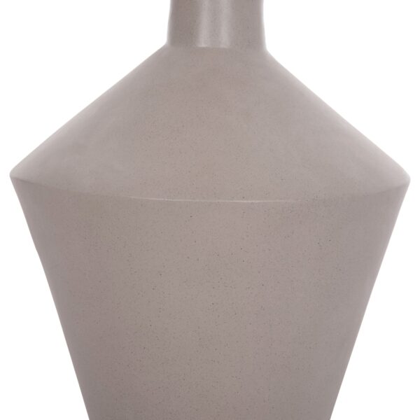 ΔΙΑΚΟΣΜΗΤΙΚΟ ΒΑΖΟ ΔΑΠΕΔΟΥ NEBULA HM4661.03 FIBER CEMENT ΓΚΡΙ--ΞΥΛΟ ΤΕΑΚ Φ60x115Υεκ. - Image 6
