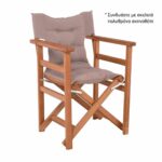 Ύφασμα για Πολυθρόνα Σκηνοθέτη, Γέμισμα Comforel, Καπιτονέ, Απόχρωση Cappuccino 48/55x75cm Πάχος 5cm - Image 4