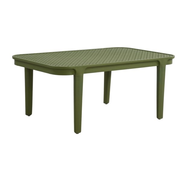 MALAGA Set Σαλόνι Κήπου PP-UV Πράσινο: Καναπές + 2 Πολυθρόνες + Τραπεζάκι Τραπεζάκι+Καναπέ+2 Πολυθρόνες - Image 5