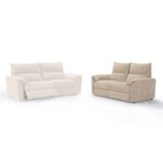 DALLAS Καναπές 2-θέσιος Σαλονιού - Καθιστικού, Ύφασμα Μπεζ 166x95x98cm - Image 3