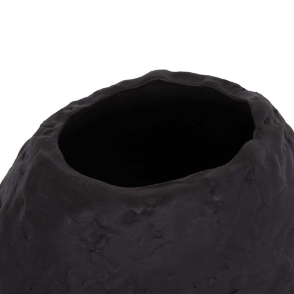 ΕΠΙΤΡΑΠΕΖΙΟ ΔΙΑΚΟΣΜΗΤΙΚΟ ΒΑΖΟ NAMENTIS HM4673.01L ΜΑΥΡΗ ΤΕΡΑΚΟΤΑ--26.5x16x36.5Υεκ - Image 5