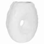 ΕΠΙΤΡΑΠΕΖΙΟ ΔΙΑΚΟΣΜΗΤΙΚΟ ΒΑΖΟ NAMENTIS HM4673.02S ΛΕΥΚΗ ΤΕΡΑΚΟΤΑ--22x13x28Υεκ