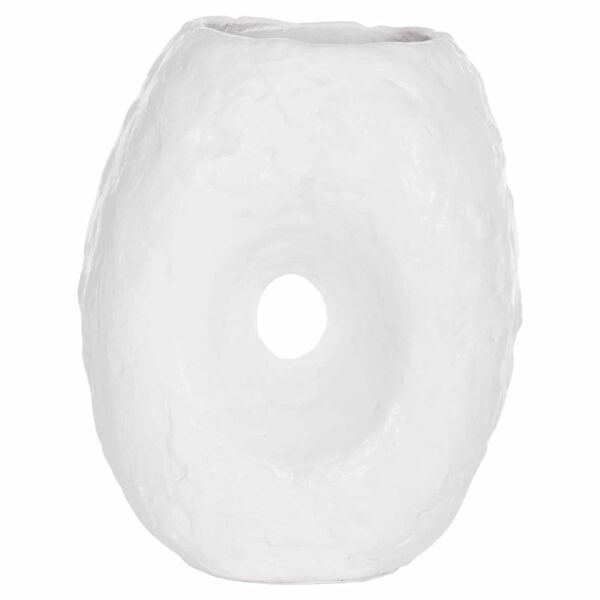 ΕΠΙΤΡΑΠΕΖΙΟ ΔΙΑΚΟΣΜΗΤΙΚΟ ΒΑΖΟ NAMENTIS HM4673.02S ΛΕΥΚΗ ΤΕΡΑΚΟΤΑ--22x13x28Υεκ - Image 3