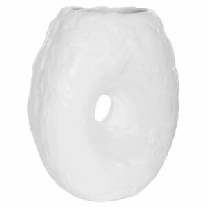 ΕΠΙΤΡΑΠΕΖΙΟ ΔΙΑΚΟΣΜΗΤΙΚΟ ΒΑΖΟ NAMENTIS HM4673.02S ΛΕΥΚΗ ΤΕΡΑΚΟΤΑ--22x13x28Υεκ