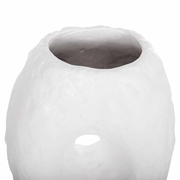 ΕΠΙΤΡΑΠΕΖΙΟ ΔΙΑΚΟΣΜΗΤΙΚΟ ΒΑΖΟ NAMENTIS HM4673.02S ΛΕΥΚΗ ΤΕΡΑΚΟΤΑ--22x13x28Υεκ - Image 5