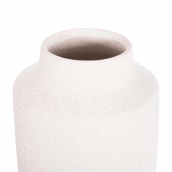 ΕΠΙΤΡΑΠΕΖΙΟ ΚΕΡΑΜΙΚΟ ΔΙΑΚΟΣΜΗΤΙΚΟ ΒΑΖΟ GALAD HM4588.01 ΕΚΡΟΥ ΚΡΥΣΤΑΛΛΙΚΟ Φ16x32Υεκ - Image 6