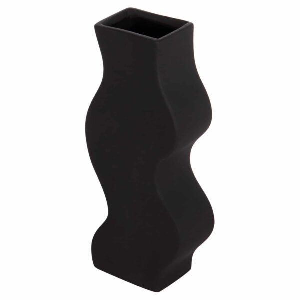 ΕΠΙΤΡΑΠΕΖΙΟ ΚΕΡΑΜΙΚΟ ΔΙΑΚΟΣΜΗΤΙΚΟ ΣΕΙΡΑ SEBOR HM4589.02 ΜΑΥΡΟ ΜΑΤ 14x6.5x30Υεκ - Image 5