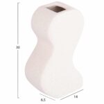 ΕΠΙΤΡΑΠΕΖΙΟ ΚΕΡΑΜΙΚΟ ΔΙΑΚΟΣΜΗΤΙΚΟ ΣΕΙΡΑ SEBOR HM4590.01 ΚΡΥΣΤΑΛΛ.ΕΚΡΟΥ 13x6x22Υεκ - Image 2