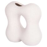 ΕΠΙΤΡΑΠΕΖΙΟ ΚΕΡΑΜΙΚΟ ΔΙΑΚΟΣΜΗΤΙΚΟ SEBOR HM4594.01 ΥΠΟΛΕΥΚΟ ΚΡΥΣΤΑΛΛΙΚΟ 18x9x18Υεκ - Image 4