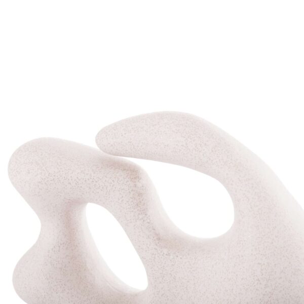 ΕΠΙΤΡΑΠΕΖΙΟ ΚΕΡΑΜΙΚΟ ΔΙΑΚΟΣΜΗΤΙΚΟ ΣΕΙΡΑ ISIL HM4596 ΚΡΥΣΤΑΛΛ.ΥΠΟΛΕΥΚΟ 33x14x29Υ εκ - Image 5