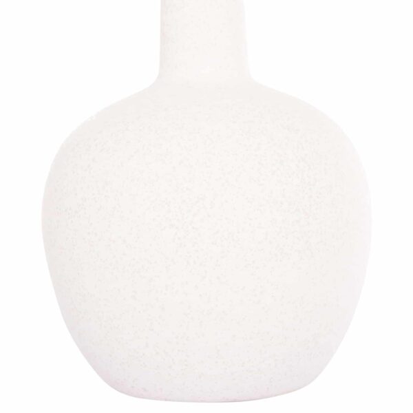 ΕΠΙΤΡΑΠΕΖΙΟ ΚΕΡΑΜΙΚΟ ΔΙΑΚΟΣΜΗΤΙΚΟ ELENDIL HM4593.01 ΥΠΟΛΕΥΚΟ ΚΡΥΣΤΑΛΛΙΚΟ Φ15x25Υεκ - Image 5