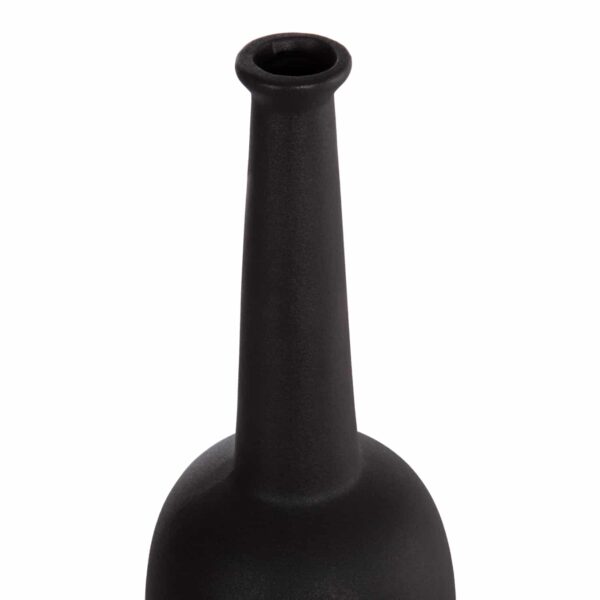 ΕΠΙΤΡΑΠΕΖΙΟ ΚΕΡΑΜΙΚΟ ΔΙΑΚΟΣΜΗΤΙΚΟ ELENDIL HM4591.02 ΜΑΥΡΟ ΜΑΤ Φ12x39.5Υεκ - Image 5